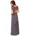 Grey Wrap Dress (Convertible Dress)